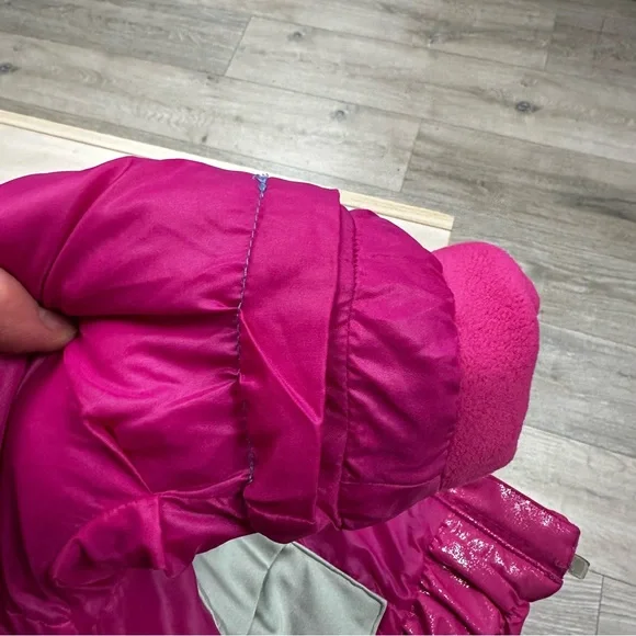 Obermeyer pink sparkle snow jacket